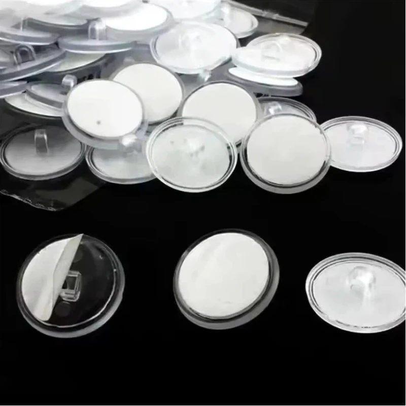 Tavan için İz Bırakmayan Küçük Disk Kancası Şeffaf Vakumlu Kancası Ev Depolama Dekoratif Poster Asma Kendinden Yapışkanlı Kanca