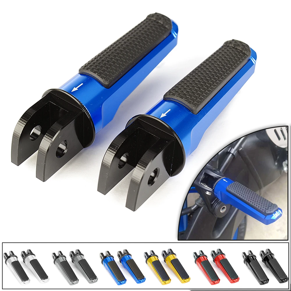 

Front Foot Pegs Rider Pedal For SUZUKI SV650 16-19 DL250 V-STROM 17-19 SFV650 GLADIUS 09-15 GSX-R750 06-16 GSX-R1000 01-19