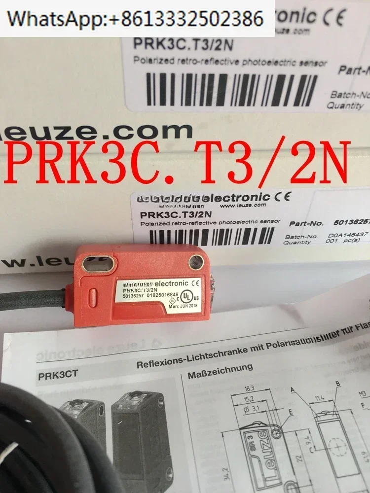 المفتاح الكهروضوئي PRK3C. T3/2N PRK 3B/6.22 6.42 PRK3C. T3/4P