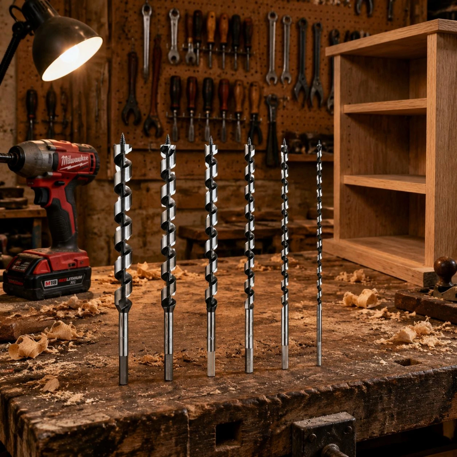 Zestaw 6 sztuk długich świderó – Woodworking Drills recenzja i cena