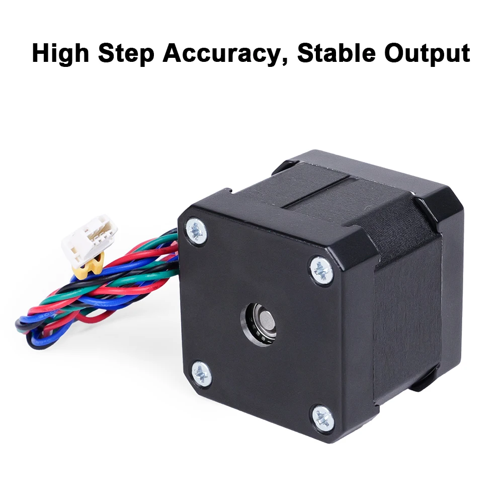 

0.9° Nma17 Stepper Motor 40CM 1.68A 35N.cm Hybrid Motors 42BYGH 2-phase 4-lead 350mm 500mm Cable MOLEX Connector 502578-0400