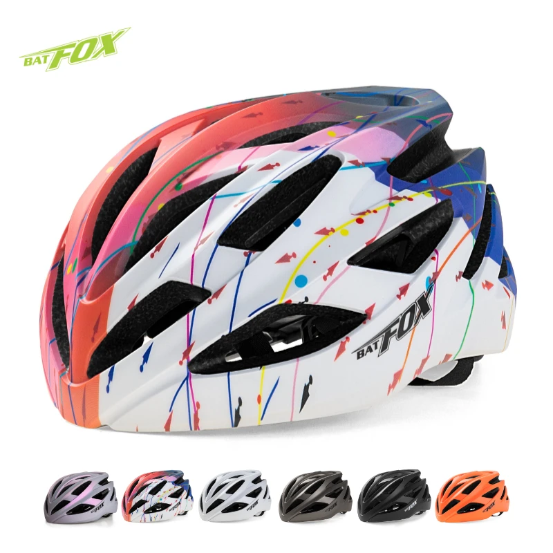 

BATFOX Bike Helmet Ultralight Integrated-molding Electric Bicycle Outdoor Sports casco bicicleta Safety Women Men Cycling helmet