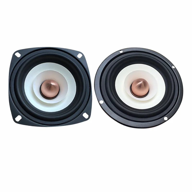 6ohm 4ohm alto-falante de alcance completo 4 Polegada três estágios equilíbrio alta fidelidade tweeter midrange woofer alto-falantes diy parte 1pc
