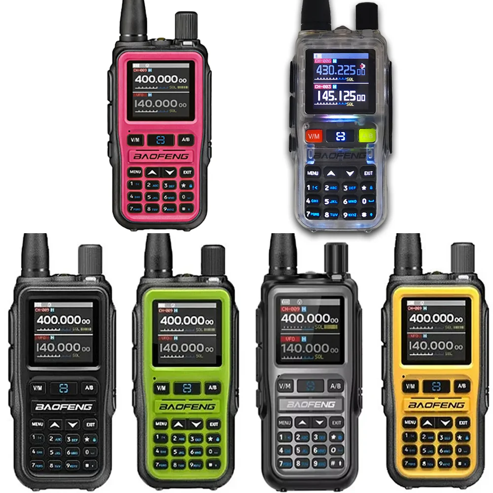 BAOFENG UV-5R Mini Dual Band Two-Way Radio (5W/999CH) | Bluetooth APP Programming, NOAA Weather Alert, Type-C Fast Charging1Pack image 6