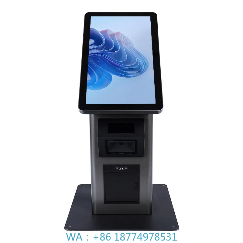 Terminal POS All-in-one Machine Self Service Machine 21.5-inch Touch Screen LCD Display Self-service Payment
