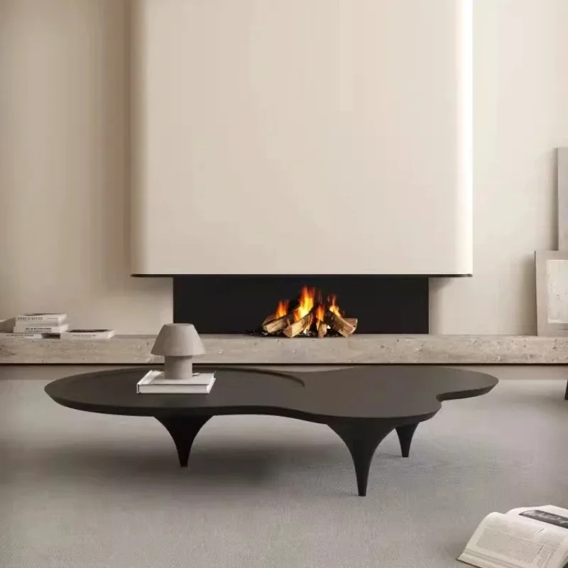 Luxury Unique Coffee Table Decoration Aesthetic Cheap Cream Creative Minimalist Coffee Table Design Mesas Bajas Home Design