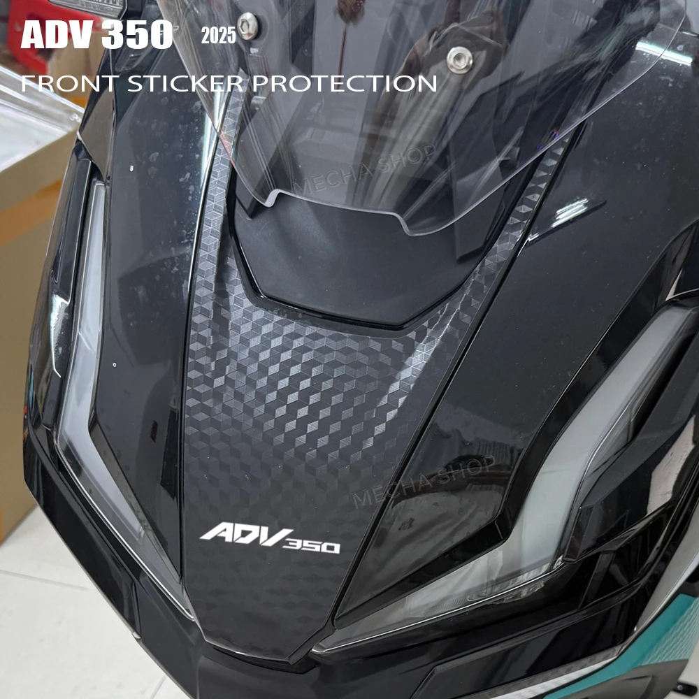 

Аксессуары ADV350 2024, защитный комплект наклеек на передний обтекатель, декоративные для ADV 350 350ADV 2025, наклейки на мотоцикл