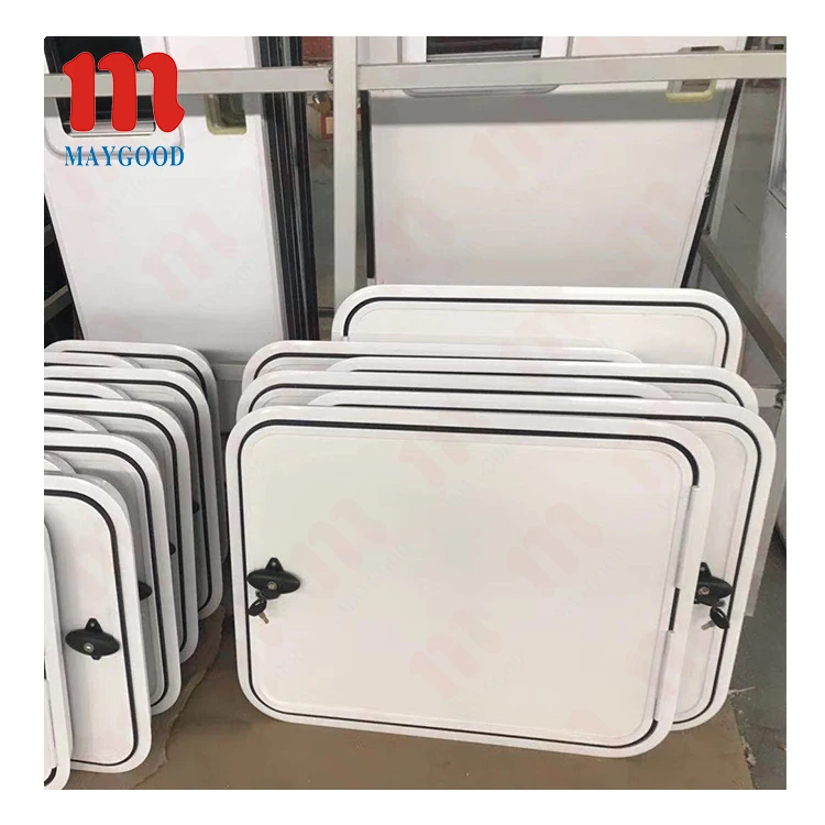 Aluminum Hinges Caravan Storage Door Motorhome Door RV Accessories and Parts Rv Body Parts,Custom Sizes