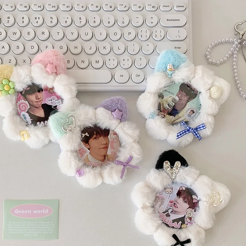 

58 мм Kawaii держатель для значка с кошачьими ушками для девочек, аниме-брошь, подставка для коллекции Ita Bag, эстетический органайзер для значков