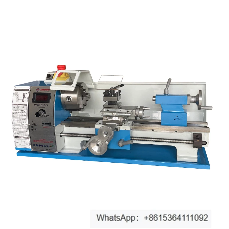 

WBL210D multifunctional desktop precision lathe three-jaw chuck self-centering high-precision machine