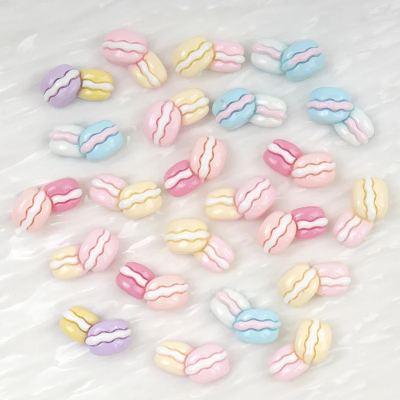 30/300pcs Mini Cake Resin Patch Scrapbooking DIY Children Handmade Materials Phone Case Accessories Water Cup Decor
