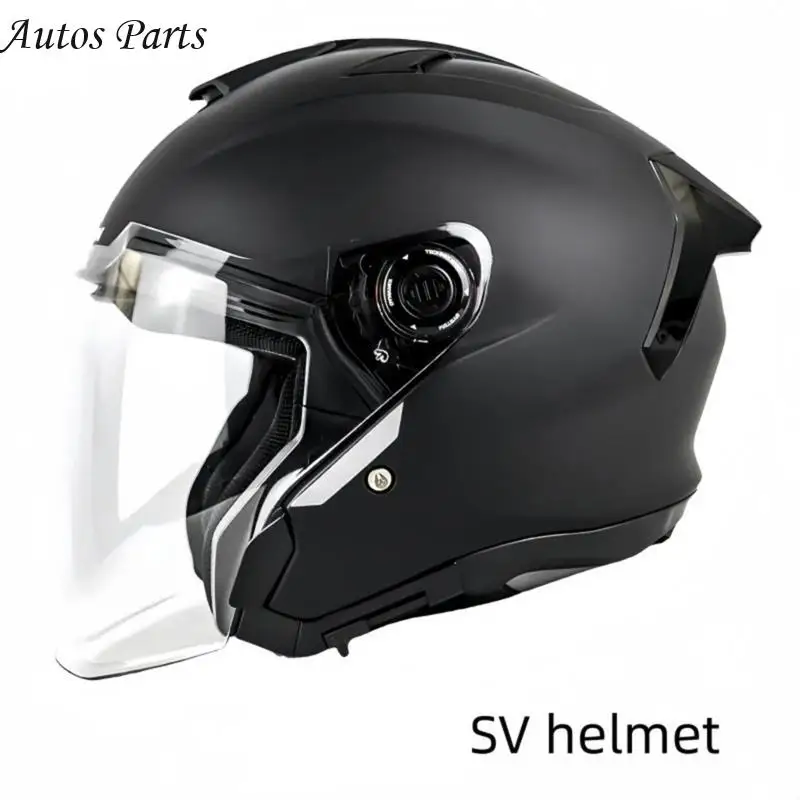 57BA Motorcycle Half Helmet Side Mount Base for Daily Commute Upkeep Use