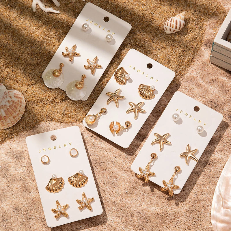 3 คู่เรซิ่นโบฮีเมียสีทองเปลือก - Resin Art Ring บทวิจารณ์และราคา