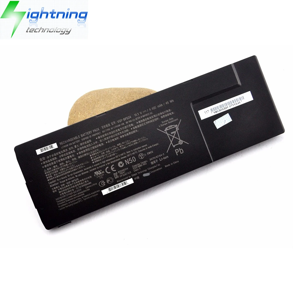 Imagem -06 - Original Genuíno Vgp-bps24 11.1v 49wh Bateria do Portátil para Sony Vaio SA sb sc sd se Vpcsa Vpcsb Vpcc Vpcse Vgp-bpsc24 Novo