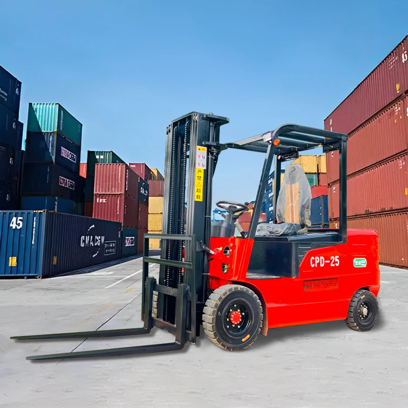 Лидер продаж, складское оборудование, вилочный погрузчик 2,5 т, электрический вилочный погрузчик с твердыми шинами, индивидуальная функция бокового переключения передач, 3 м, 4 м, 5 м