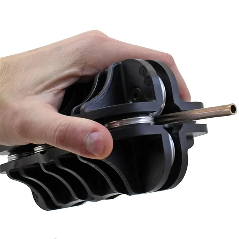 Nuovo strumento per raddrizzare tubi portatile, strumento per raddrizzare tubi, strumento per raddrizzare tubi universali neri per tubi piegati