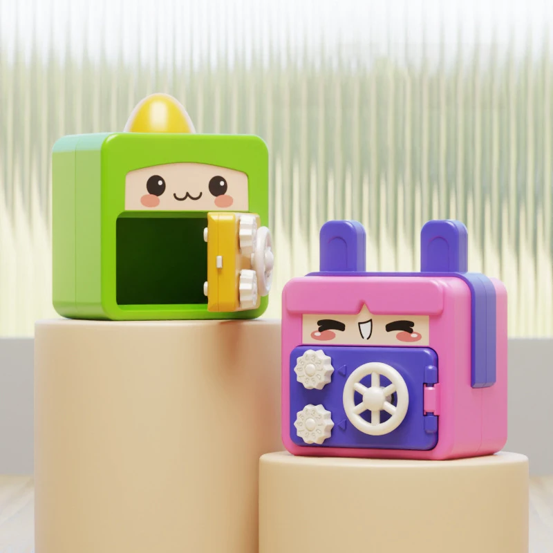 

Kids' Cute Mini Cartoon Password-Protected Safe Deposit Box