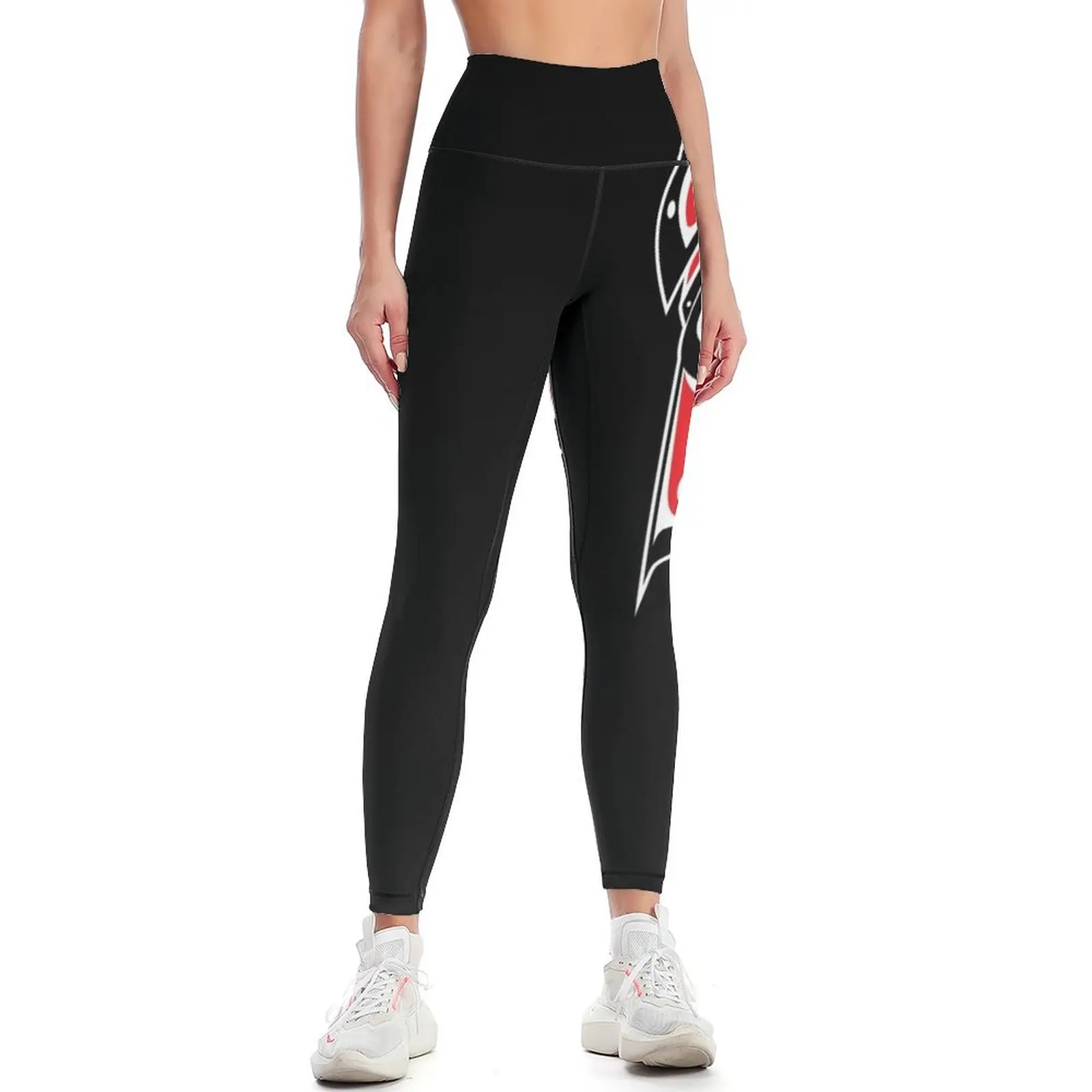 Haida Raven Leggings Sweatpants active wear gym womans Womens Leggings