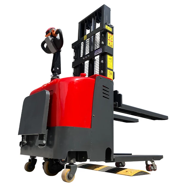 

Customized New Model Hot Selling 2 Meters All-Terrain Double-Lift Electric Forklift