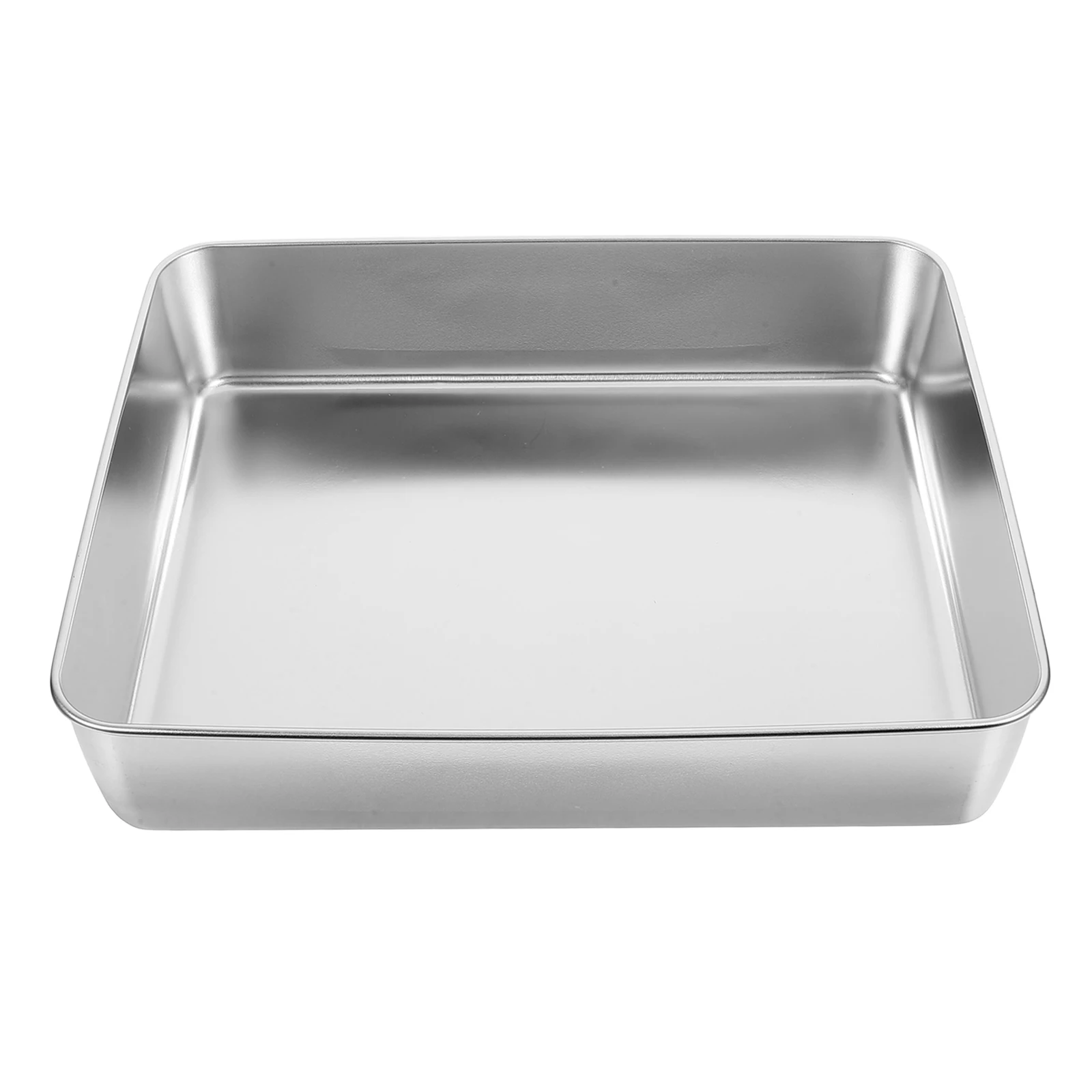 

Rectangle Cake Pan Non stick Bakeware Smooth Edges Sturdy Construction Oven Baking Rectangle Roasting Pan Easy Clean Long Use