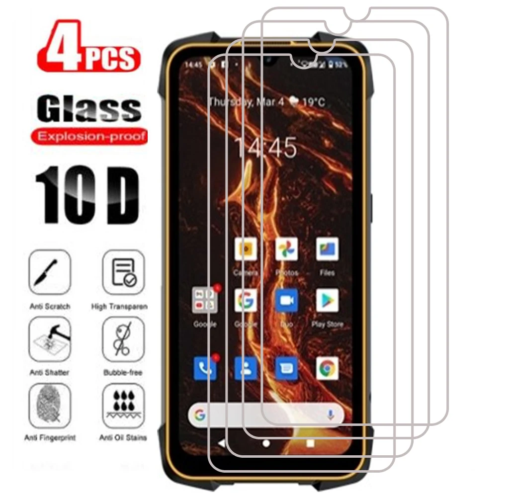 4PCS For Cubot Note 7 20 King Kong 7 5 Pro C20 X50 C30 P40 X30 Quest P30 X20 X19 S X19S Tempered Glass Protective Screen Film