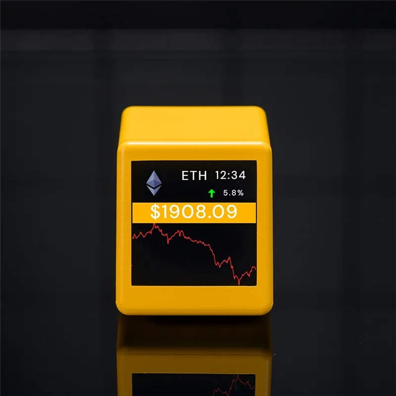 Wyświetlacz Bitcoinów Kryptowalut Maszyna do Kopania Bitcoinów Wyświetlacz Kryptowalut Tracker Kryptowalut Fornerdminer A-A09I