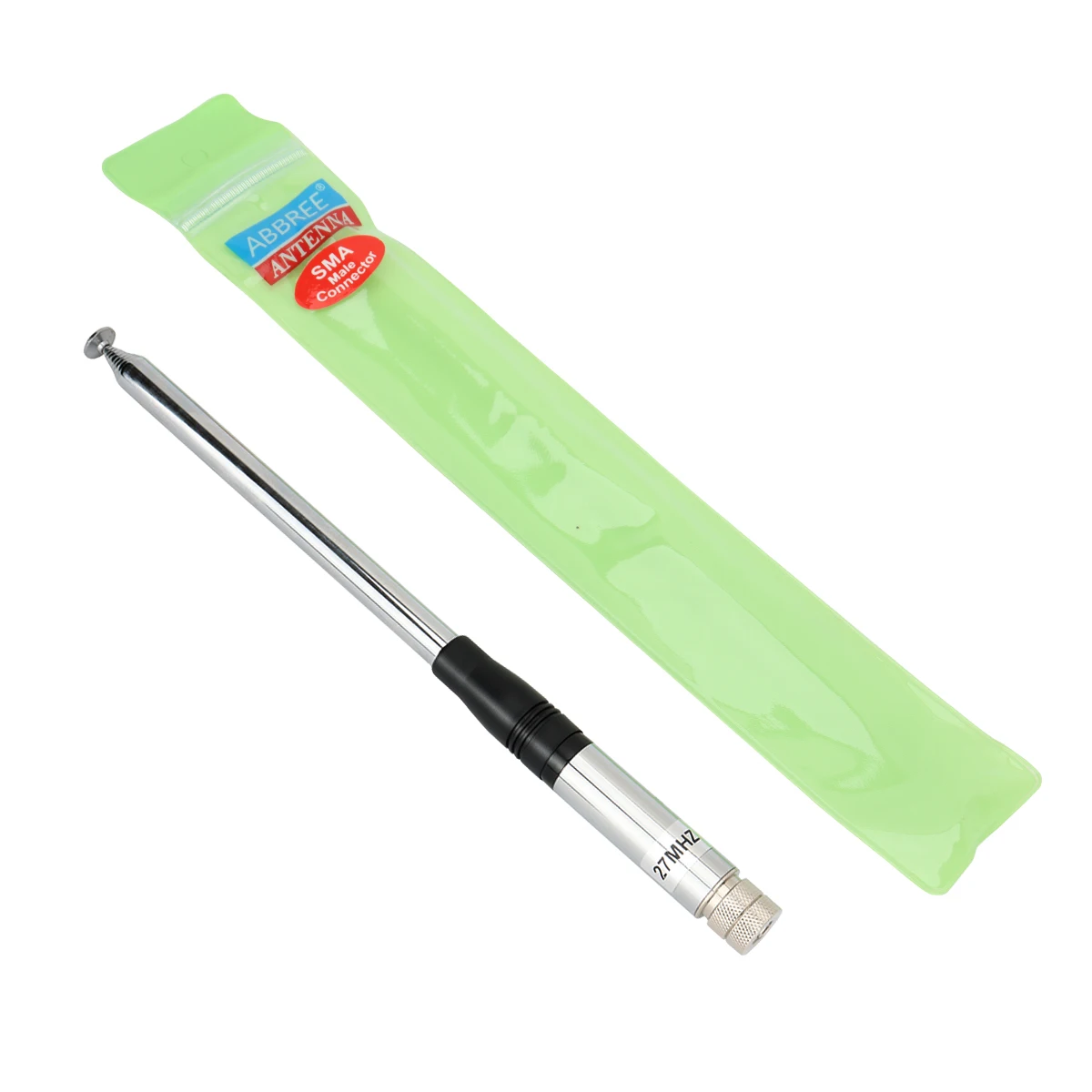Antena telescópica portátil CB ABBREE 27MHz para Baofeng UV-K5 - imagen 5