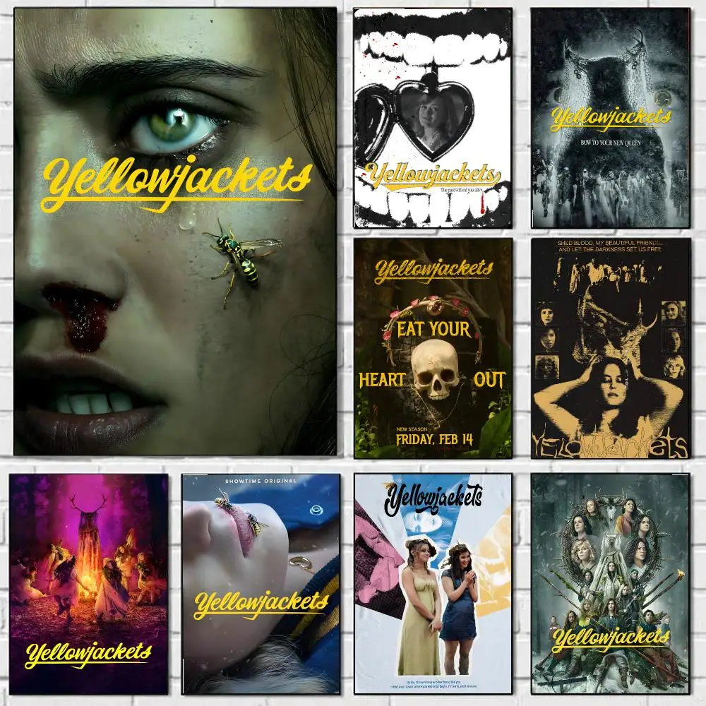 Yellowjackets Poster Prints Wall Art Pictures For Modern Bedroom Game Room Home Aesthetic Room Deco