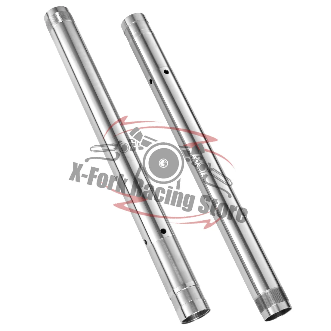Front Fork Tubes Inner Pipes For SUZUKI GSXR1000 GSX-R 1000 2009-2011 K9 L0 L1  43x520mm Fork Suspension Gold Silver DLC Black