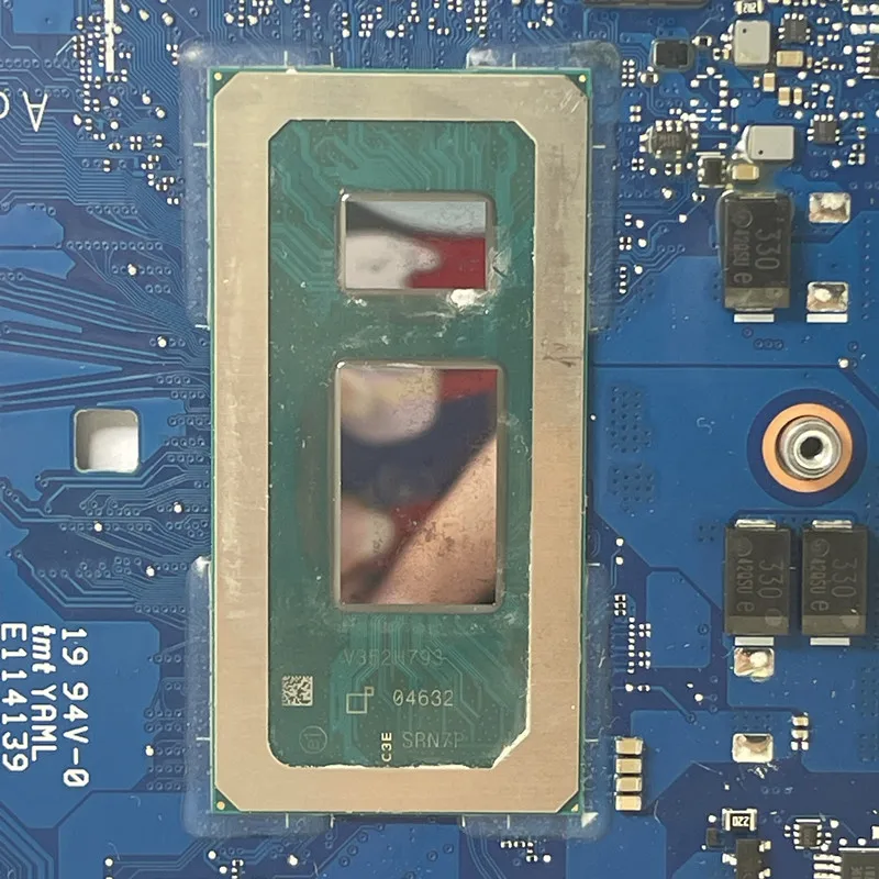 DA0Z8UMBAD0 اللوحة الأم للكمبيوتر المحمول Acer مع SRN7P Intel Core 5 120U CPU 100% تم اختبارها بالكامل وتعمل بشكل جيد