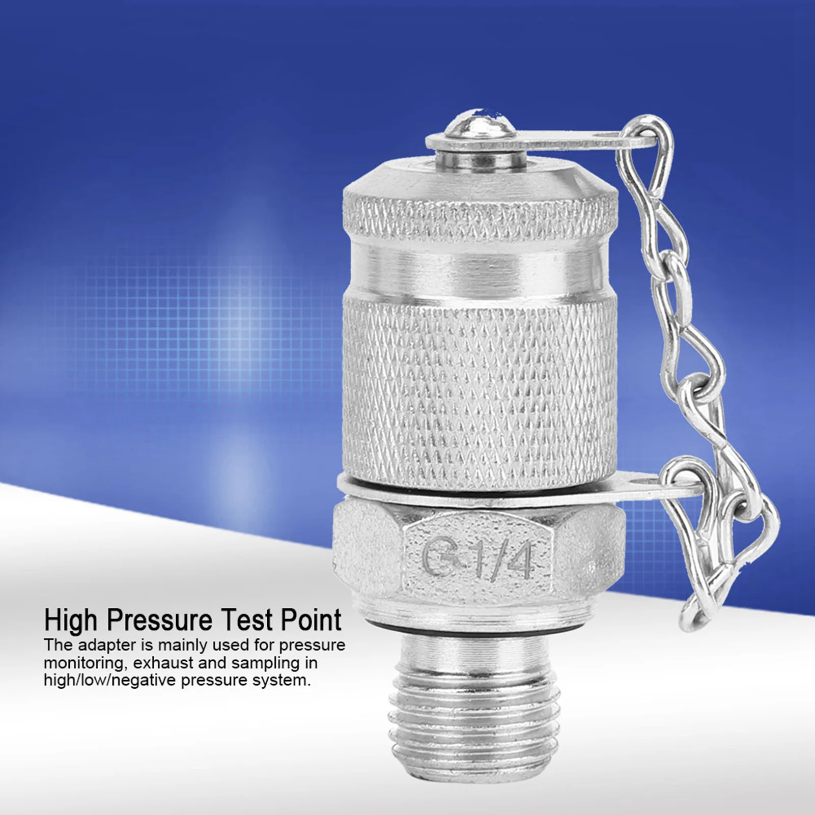 G1/4-M16x2 Hose Fitting Adapter Hydraulic Test High Pressure Measuring Point Coupling
