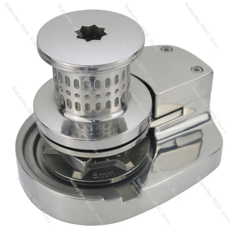 Yacht Ship 12V 600W 900W 1000W 316L Stainless Steel Deluxe Type Vertical Windlass Winch