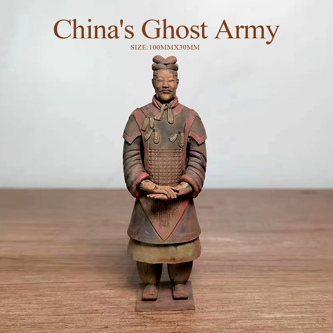 10CM Resin figure soldier finished color Model exquisite F-001