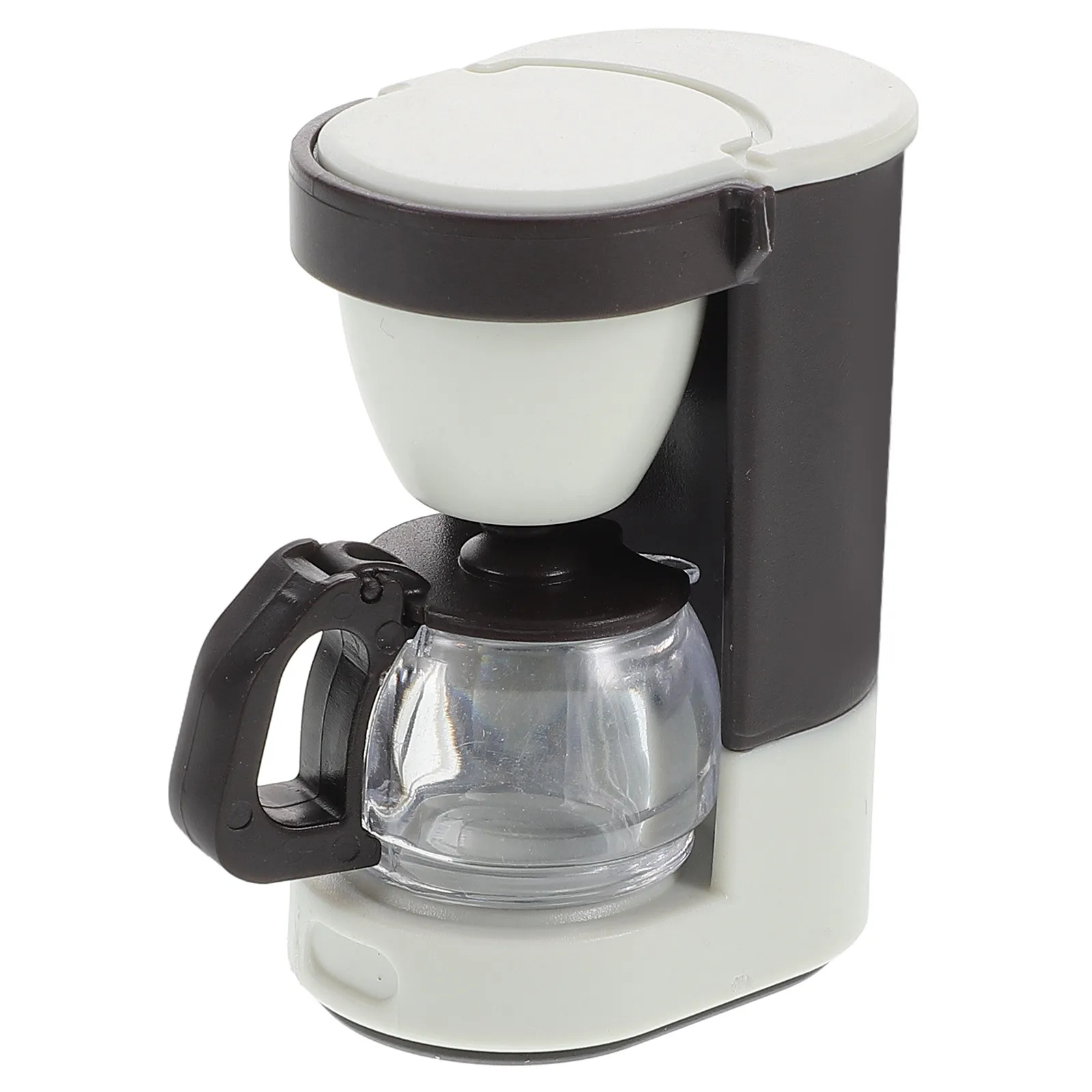 

Miniature Coffee Machine Realistic Design for Dollhouse Kitchen Accessories Pretend Maker Set Kids Room Decor