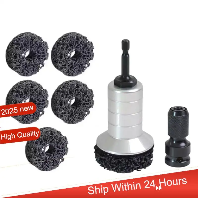 

Удаление ржавчины для ступичных роторов Набор инструментов для колес Набор для повторной обработки Инструмент для очистки тормозного диска для колеса Для ступицы ~ щелетка.