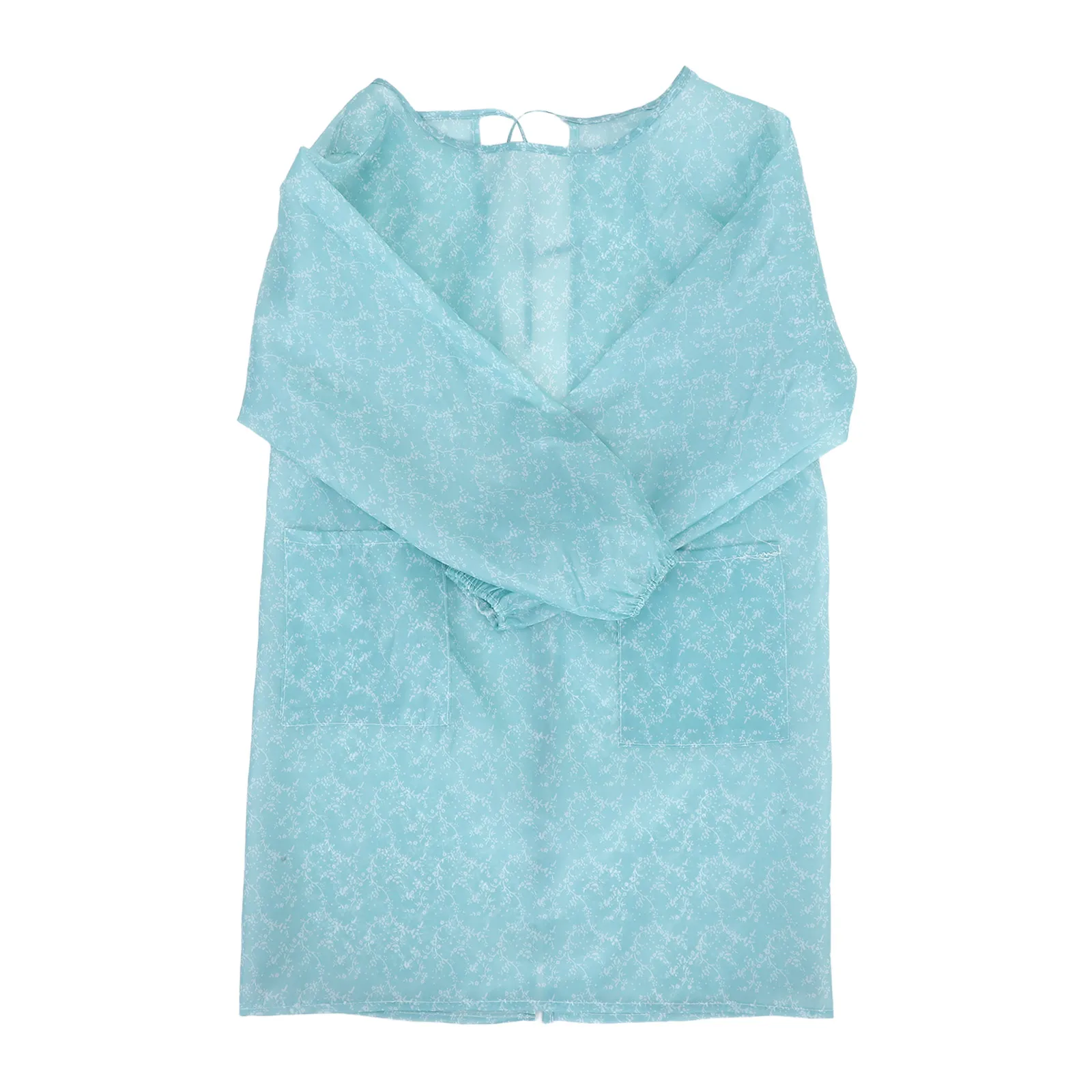 

1pc Waterproof Apron Sleeve Long Smock Garden Kitchen Painting Serving Disposable Adult Bib for Restaurant Hotel Home Use