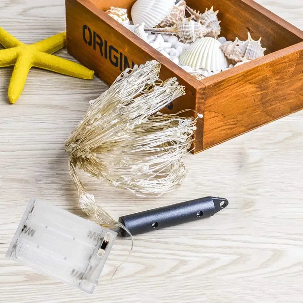 100 LED Waterfall Vine Tree String Lights Battery Fairy Lights for Tree Holiday Christmas Tree BackDrops Garland Decoration