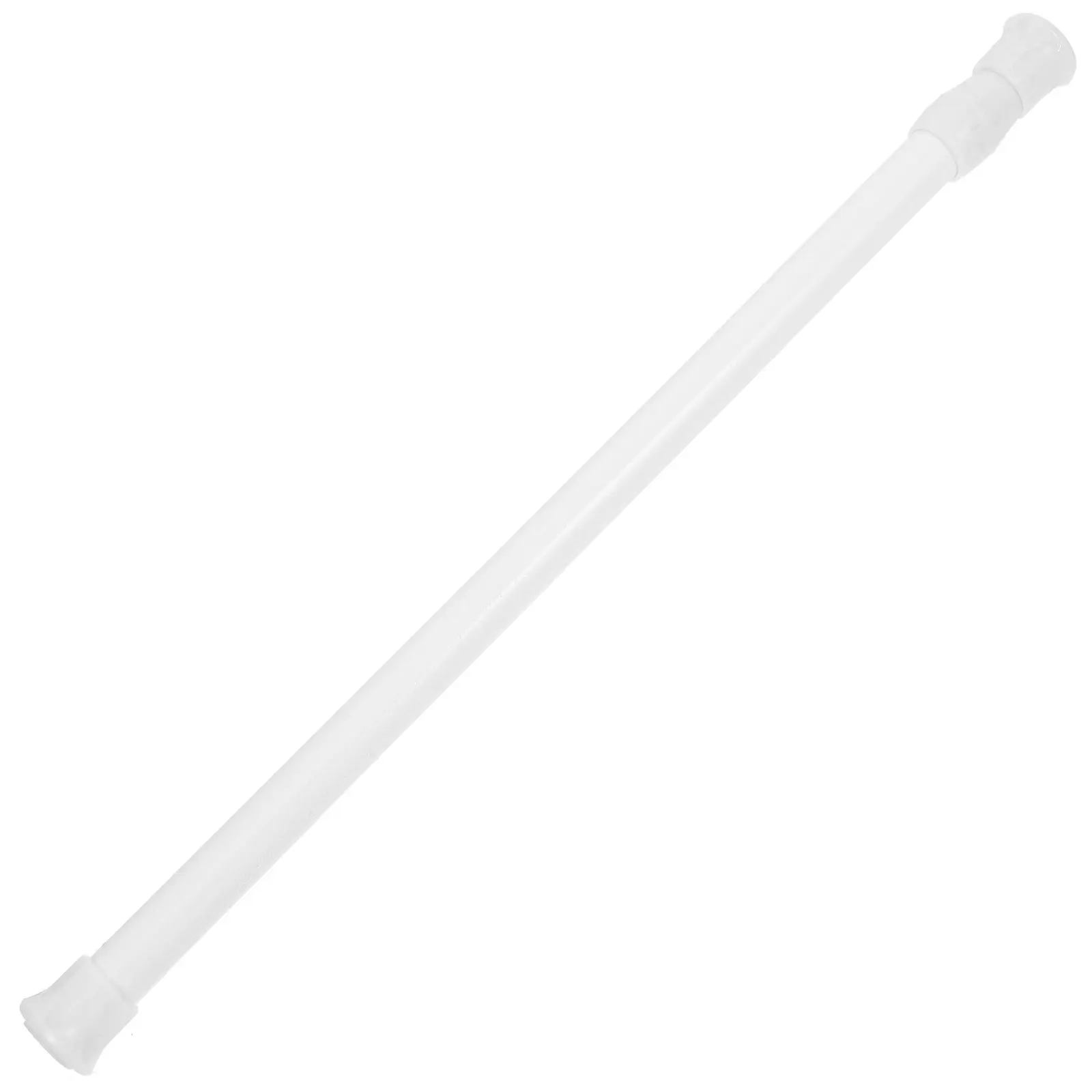 Heavy Duty Adjustable Telescopic Rod Tension Curtain Pole for Bathroom Kitchen Closet Clothesline No Wall Damage 30-50Cm