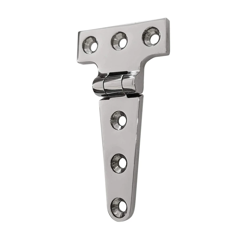 4 PCS Heavy Duty T Hinge 316 Stainless Steel Marine Grade Casting Hinge Door Hatch Hinge Boat