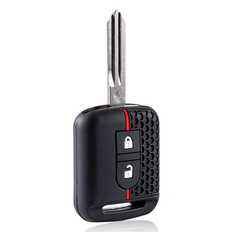 Car Key Silicone Case Fob Rubber Cover For Nissan Micra K12 Note Navara Qashqai J10 Primera Almera Sunny X-Trail