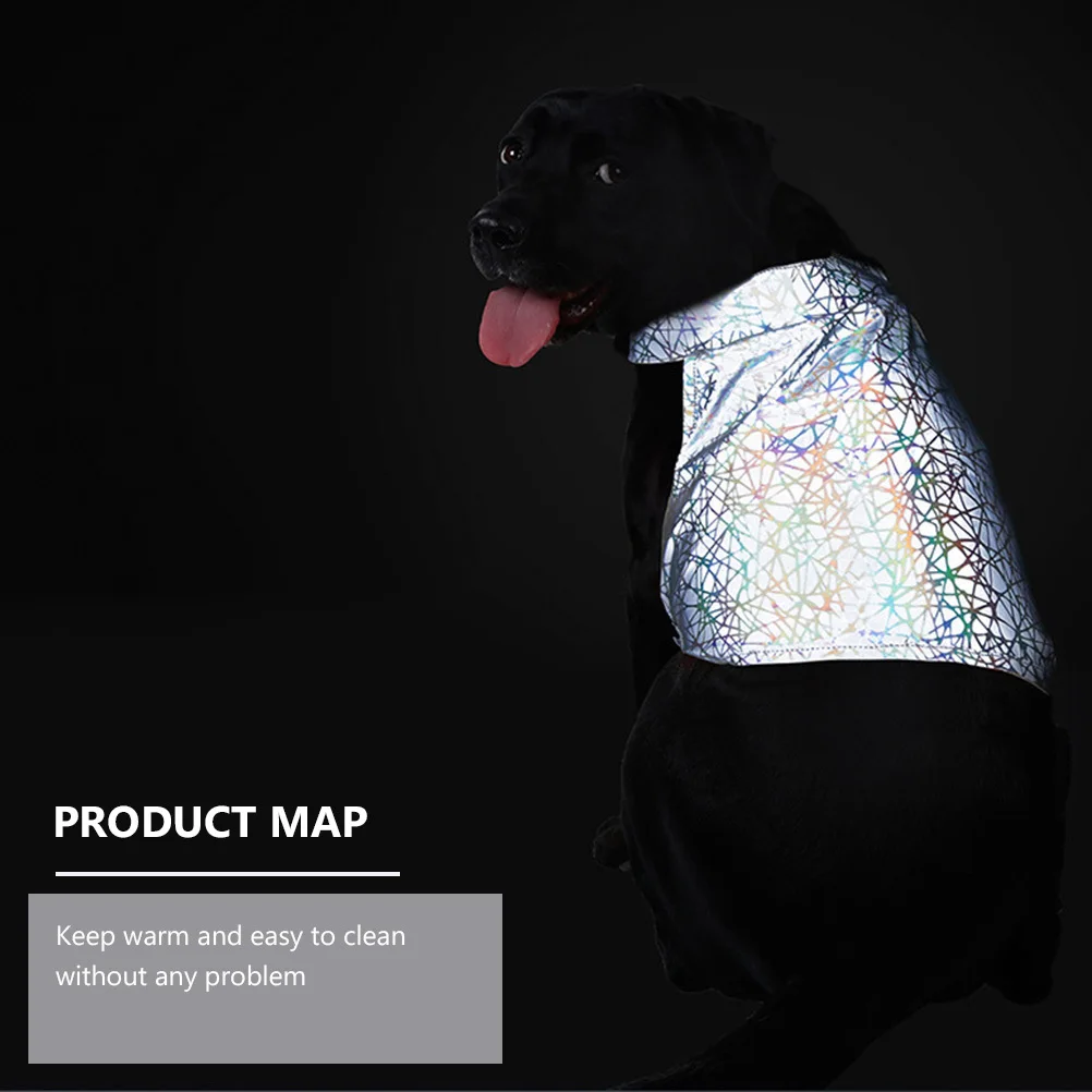 

1Pcs Dog Vest Pet Reflective Safety Wear Adjustable Chest Neck Fit Night Walking Hunting Outdoor Gear Pet Vest