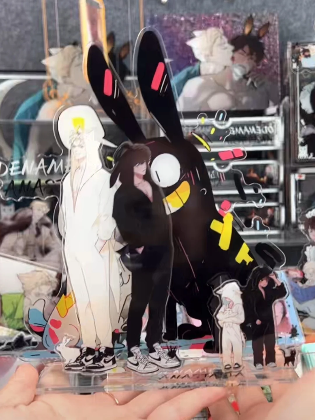 Manhwa Ridibooks avec support en acrylique, clé de carte photo, coréen, double mâle, BL, précommande, nom de code, Anastrenfor, Zhenya, Taekjoo