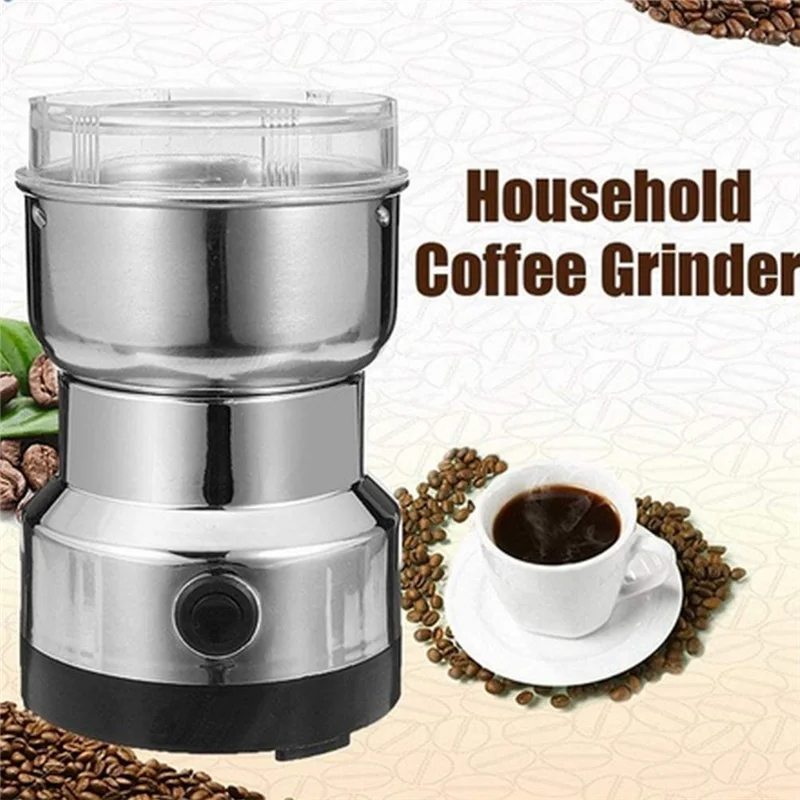

N38R_Coffee Grinder Household Pepper Legumes Bean Grinding Machine EU Plug