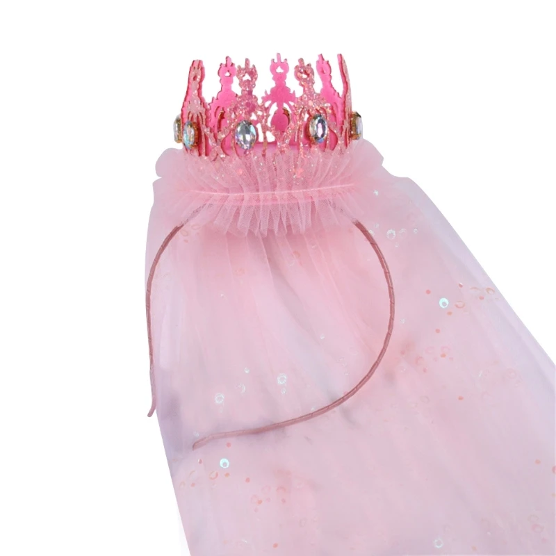 Birthday Crowns Headband Princess Crowns Headband Princess Headband Veil