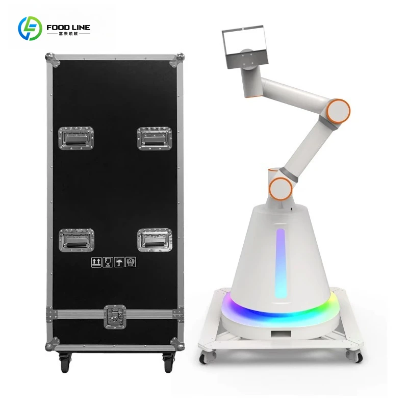 Máquina Fotográfica Robótica Automatizada Personalizada com Braço Mágico para Cabine de Fotos