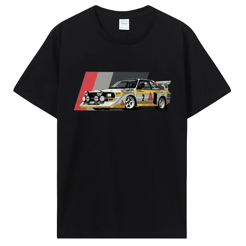 Sport S1 E2 Group B Rally Car Stig Blomqvist Mikkola And Walter  T-Shirt Casual T Shirt Cotton Tops Men's Clothing Unisex Tshirt