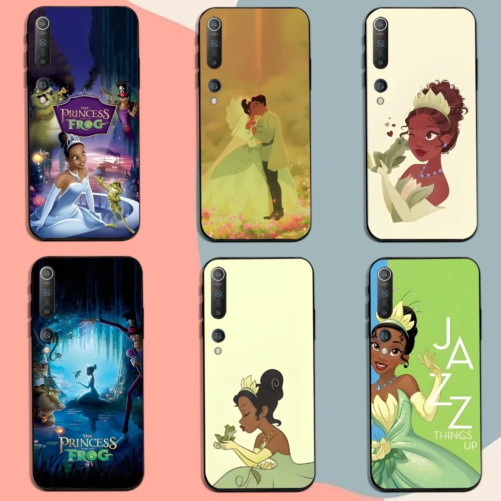 P-Princess And Frog Phone Case For Xiaomi 11 Redmi Note 11 5G 8T 9A 9 10T Note8Pro Note9 12SUltra Black Case