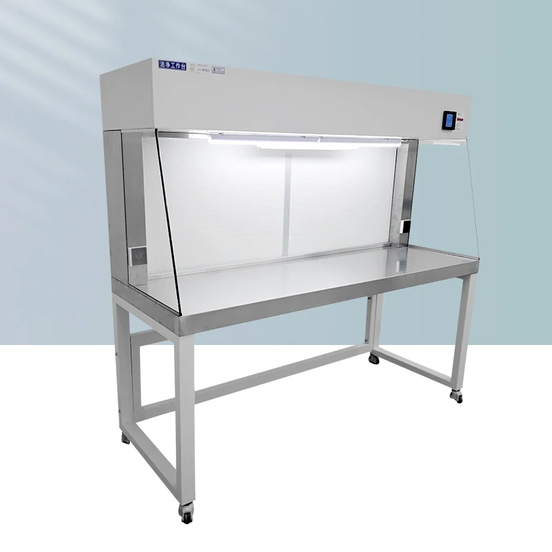 

Class 100 Horizontal Laminar Flow Cabinet Modern Steel Low-Particle Clean Bench for Hospital School for Semiconductor Optical