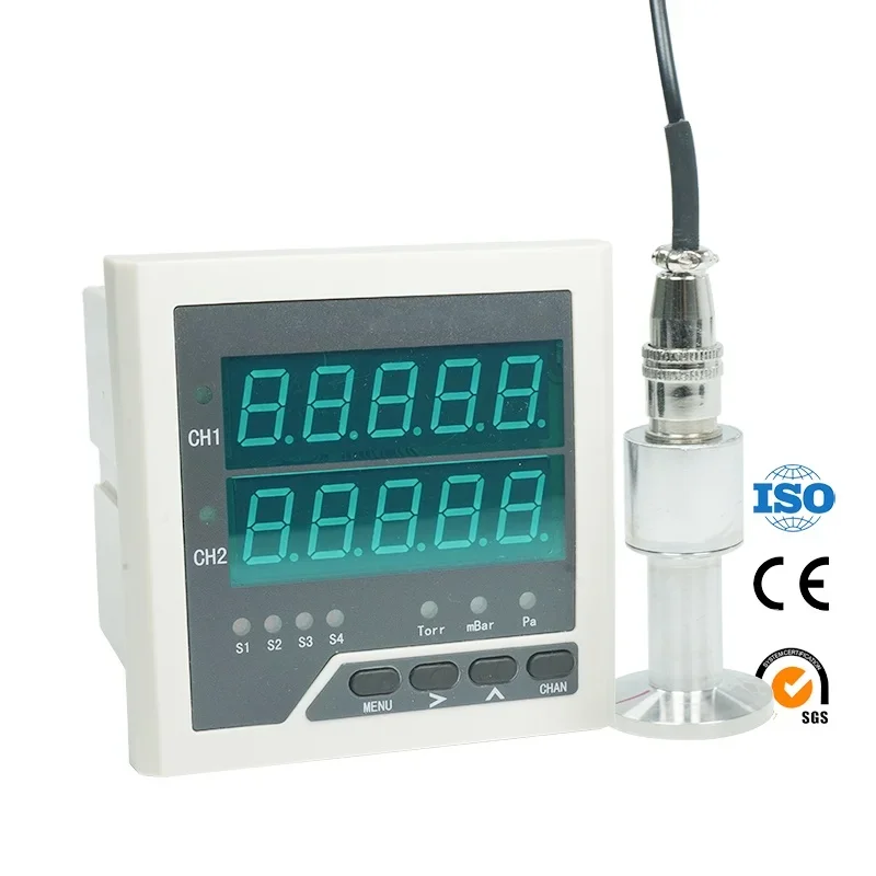 shanghai cixi Split Type CNC Intelligent Pirani Vacuum Gauge