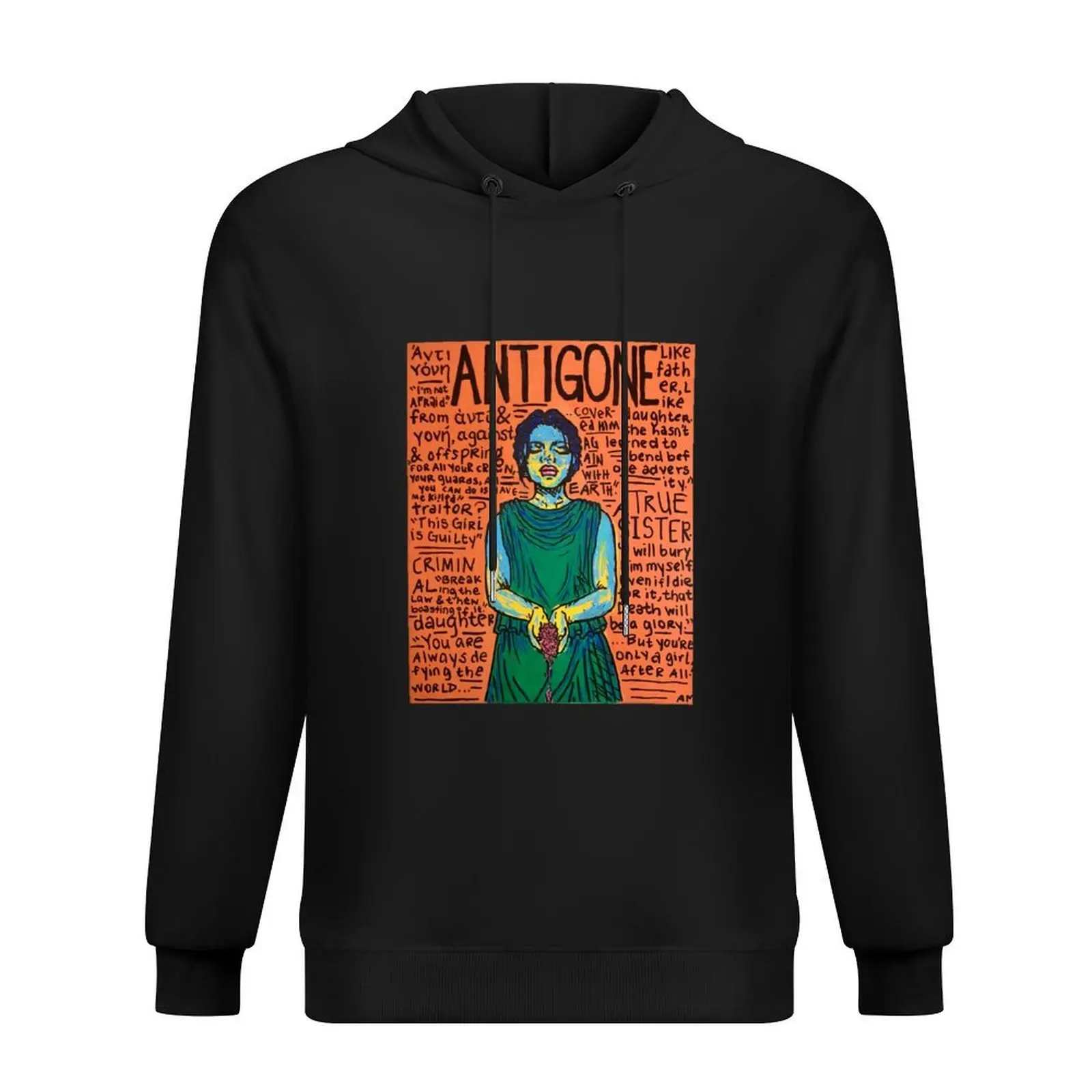 

Antigone Hoodie aesthetic clothing korean autumn clothes men's sweat-shirt japanese style hoodie streetwear